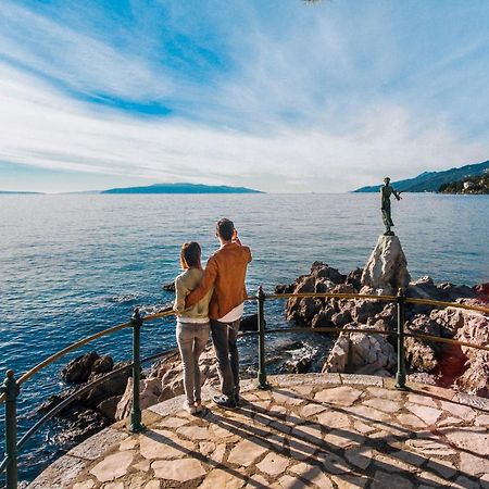 Apartment Maja Opatija With Free Private Parking And Lovely Sea View Terrace Exteriör bild