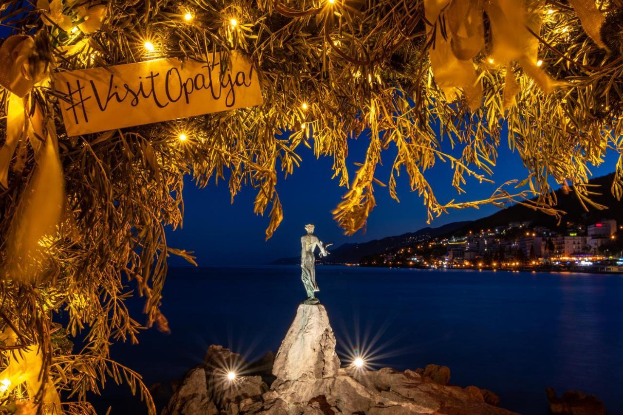 Apartment Maja Opatija With Free Private Parking And Lovely Sea View Terrace Exteriör bild