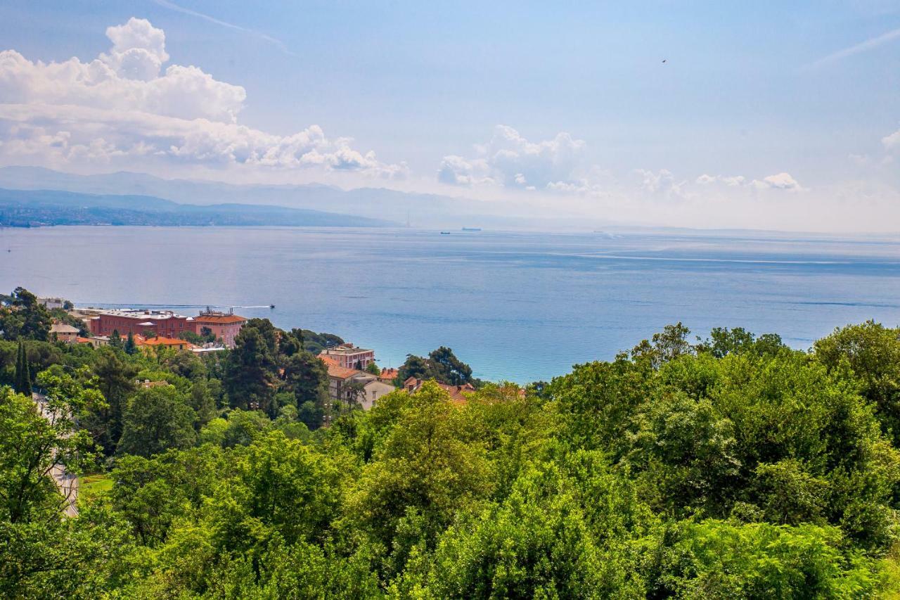 Apartment Maja Opatija With Free Private Parking And Lovely Sea View Terrace Exteriör bild